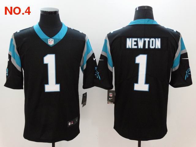 Men's Carolina Panthers #1 Cam Newton Jersey NO.4;